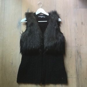 Guess Faux Fur Vest